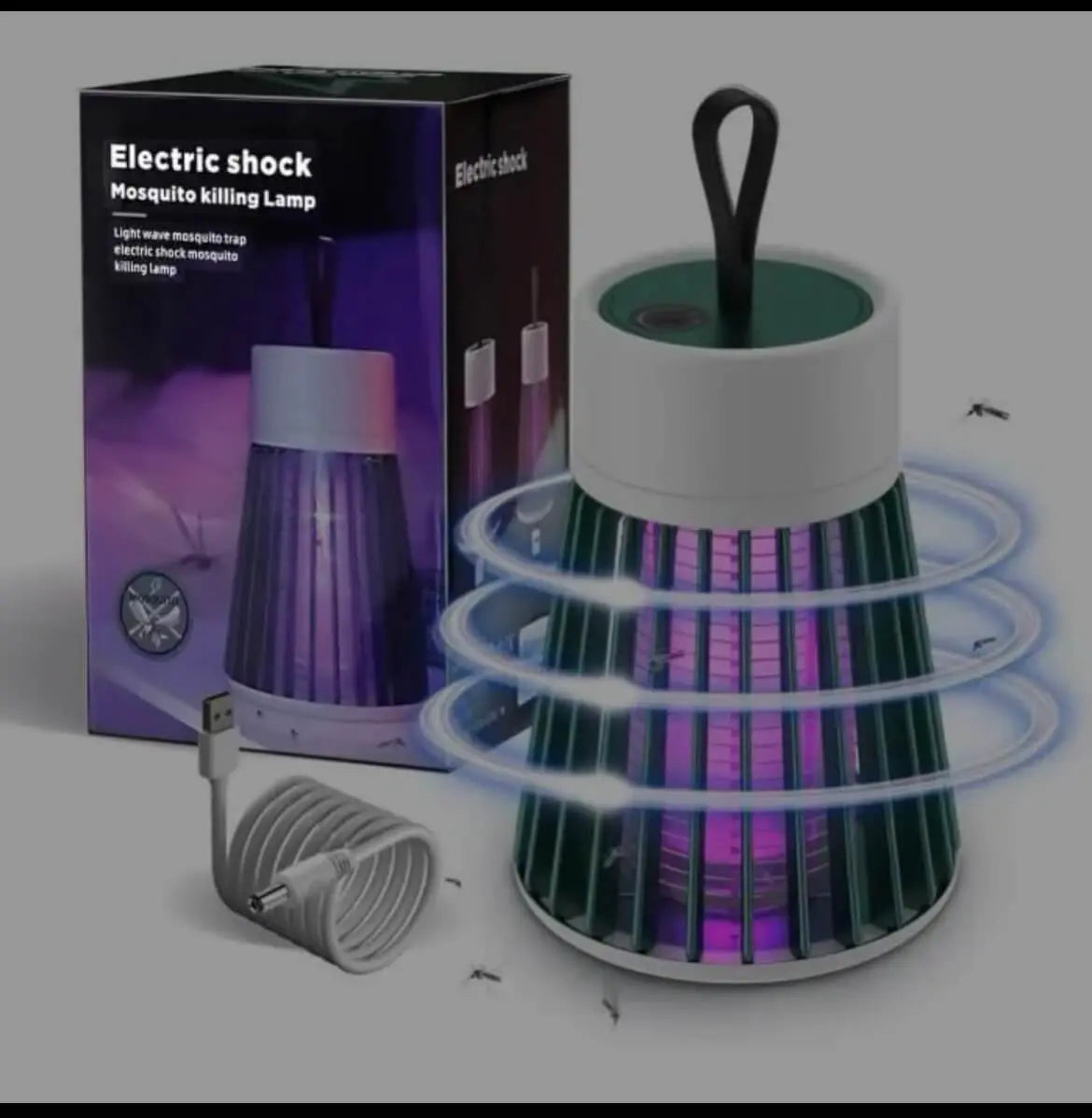 مصباح قاتل الناموس كهربائي صامت بدون ضوضاء USB لغرفة النوم آمن على الأطفال